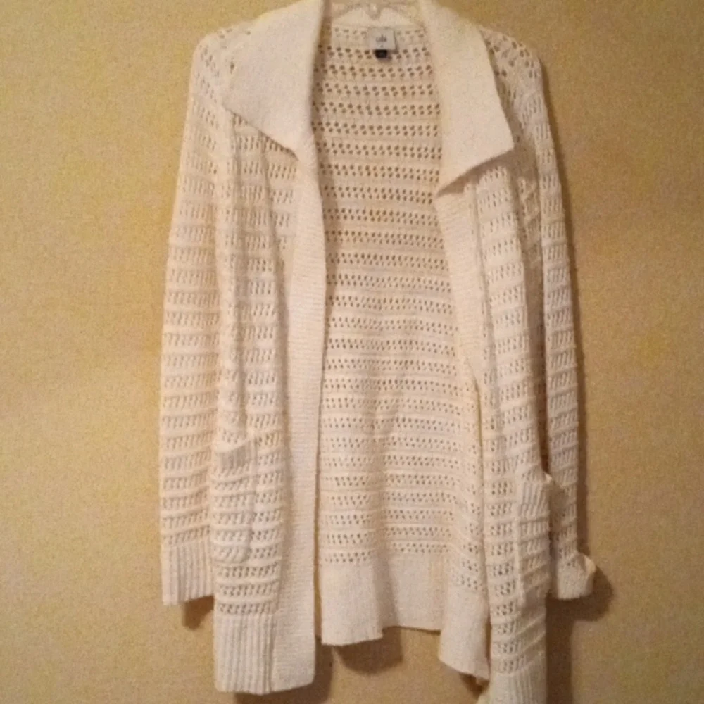 Cabi 6237 cardigan sweater/open stitch - Picture 2 of 6